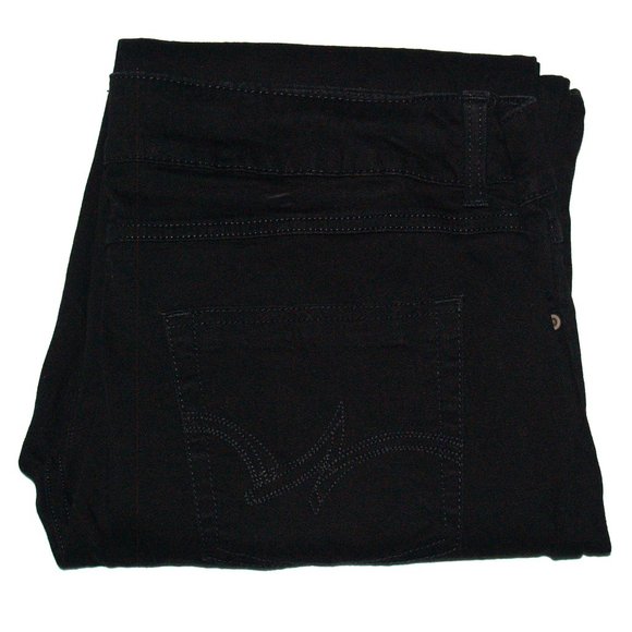 Classic Wrangler Black Mid-Rise Bootcut Denim / Jean - 09MWZBK -  34X32 - Picture 5 of 13